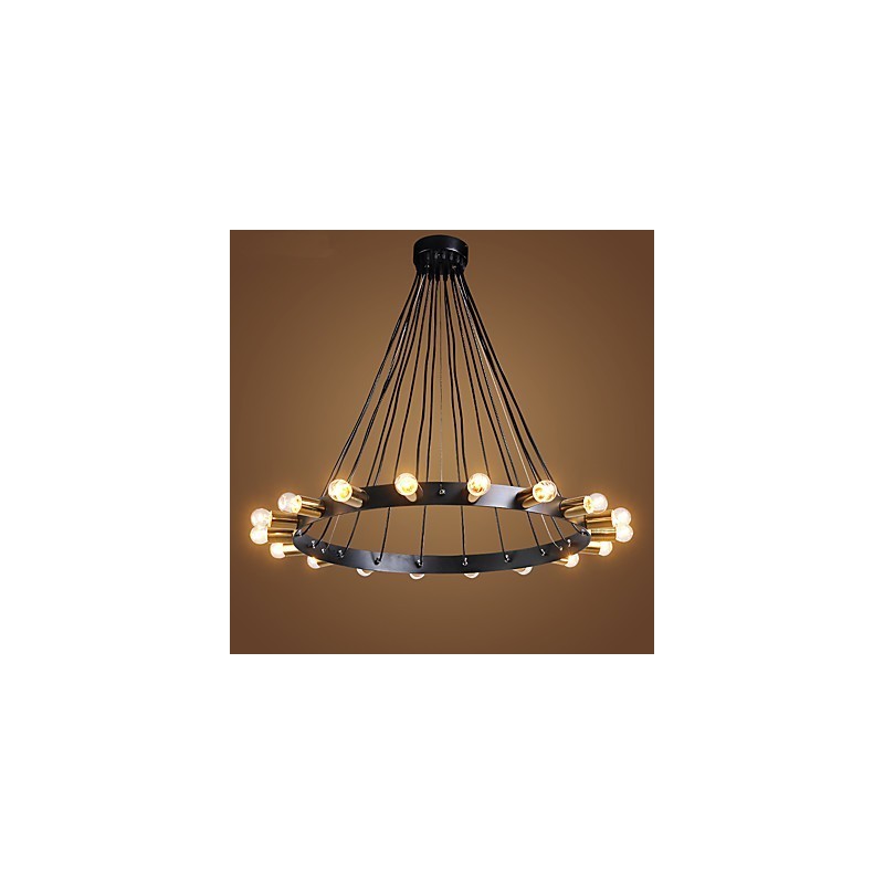Lustre nórdico criativo Retro Industria Penthouse