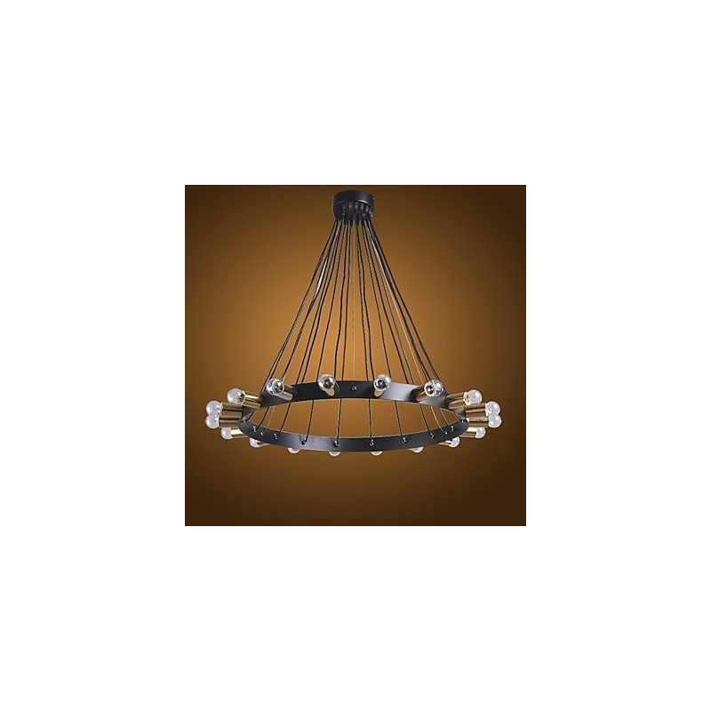 Lustre nórdico criativo Retro Industria Penthouse