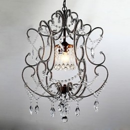 Lustre moderno design vintage lustre loft luminária de cristal lustre luminária suspensa