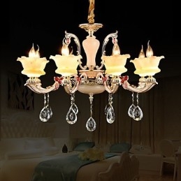 Moderno Contemporâneo Tradicional Clássico Liga de Zinco Recurso para Cristal Mini Estilo Metal Pendente Luz