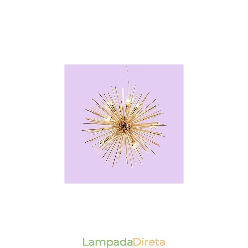 Retro Imitação Cobre Linha criativa 10 Luzes