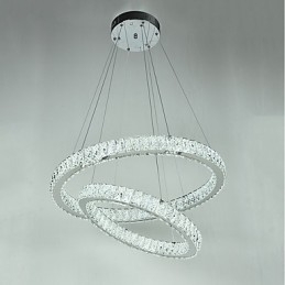 Lustre de cristal interno moderno, luminária pendente, luz de teto, lâmpada de iluminação regulável com controle remoto