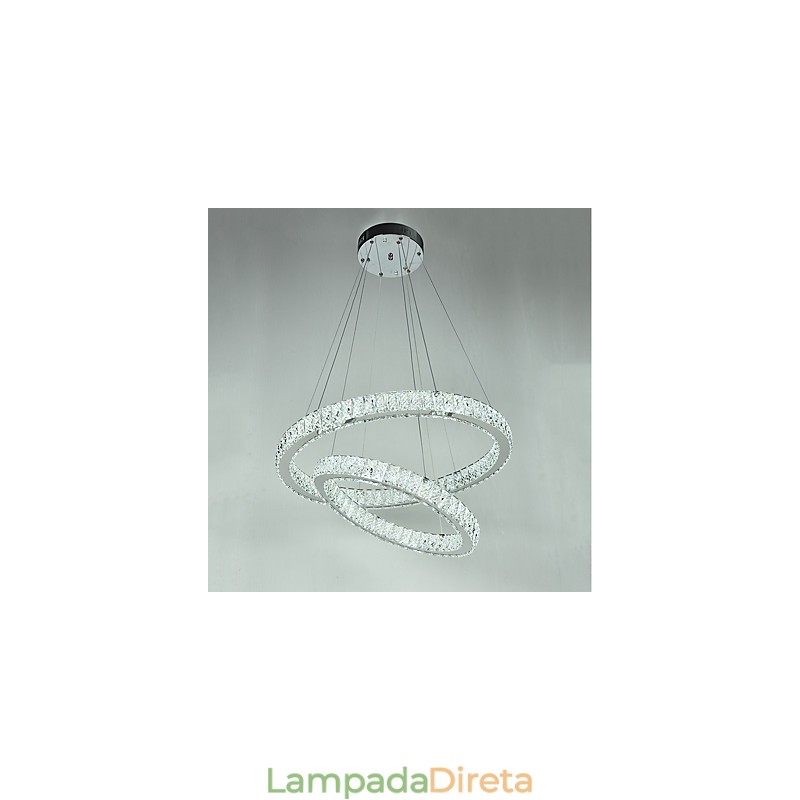 Lustre de cristal interno moderno, luminária pendente, luz de teto, lâmpada de iluminação regulável com controle remoto