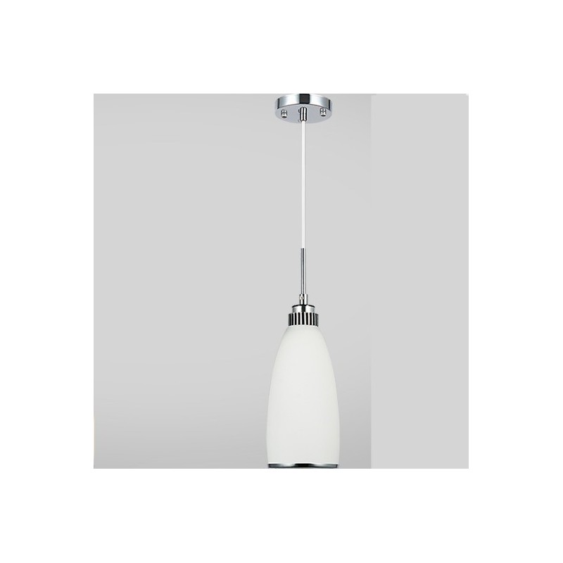 1 Luz Moderna Contemporânea Integrada Metal Pendente Luz
