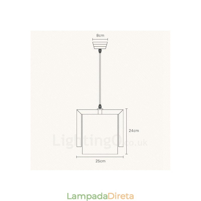 1 Luz de madeira moderna contemporânea estilo nórdico pendente com sombra de tecido