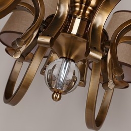 Lustre Moderno Contemporâneo Metal