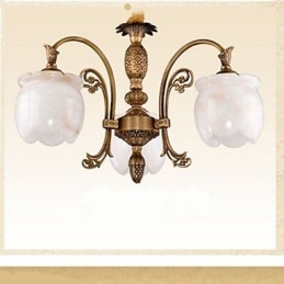 A luminária Copper Marble Lamp americana