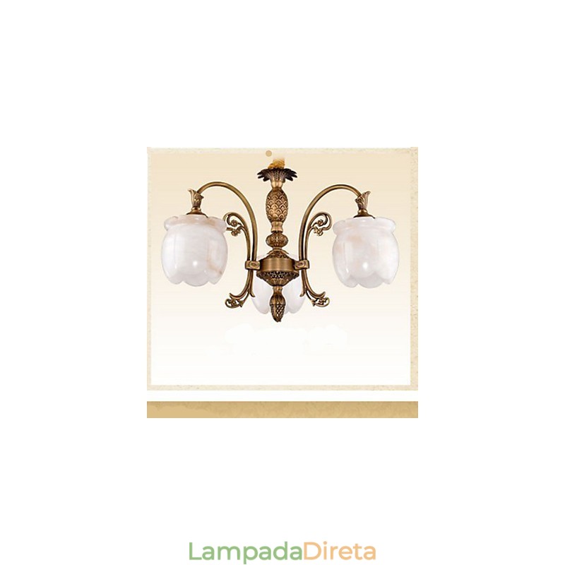 A luminária Copper Marble Lamp americana