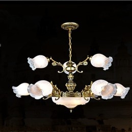 Lustre Tradicional Clássico Vintage Retro Metal