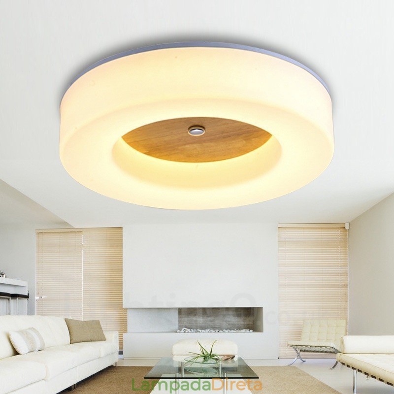 Luminárias de teto embutidas estilo nórdico contemporâneo moderno com cúpula de acrílico