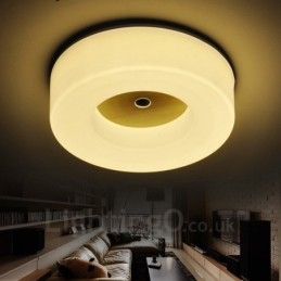 Luminárias de teto embutidas estilo nórdico contemporâneo moderno com cúpula de acrílico