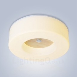 Luminárias de teto embutidas estilo nórdico contemporâneo moderno com cúpula de acrílico