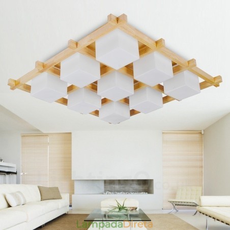 9 Luzes de teto embutidas estilo nórdico moderno e contemporâneo com cúpula de vidro 9 Luzes de teto embutidas estilo nórdico moderno e contemporâneo com cúpula de vidro