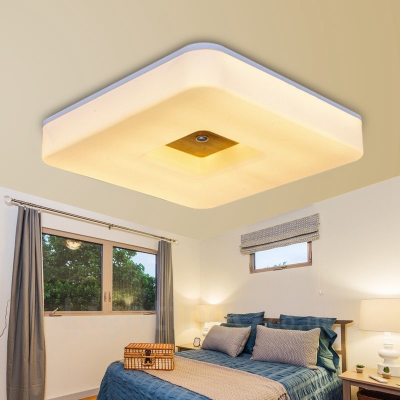 Luminárias de teto embutidas estilo nórdico contemporâneo moderno com cúpula de acrílico