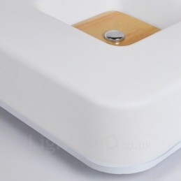 Luminárias de teto embutidas estilo nórdico contemporâneo moderno com cúpula de acrílico