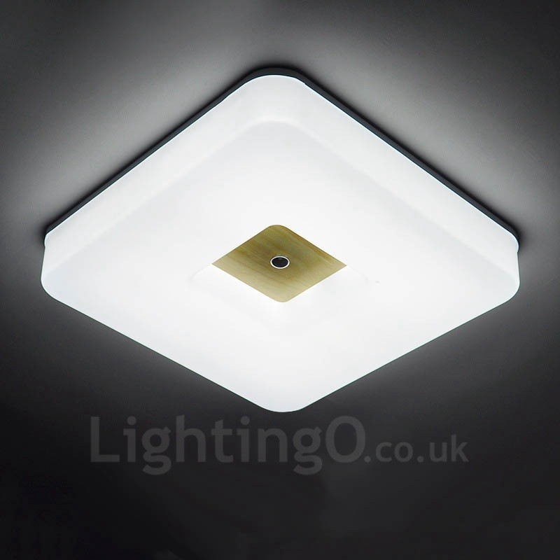 Luminárias de teto embutidas estilo nórdico contemporâneo moderno com cúpula de acrílico