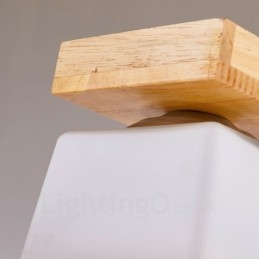 1 Luz Moderna Contemporânea Estilo Nórdico Luminárias de Teto Embutidas com Sombra de Vidro