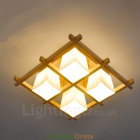 4 Luzes de teto embutidas contemporâneas modernas com cúpula de vidro 4 Luzes de teto embutidas contemporâneas modernas com cúpula de vidro