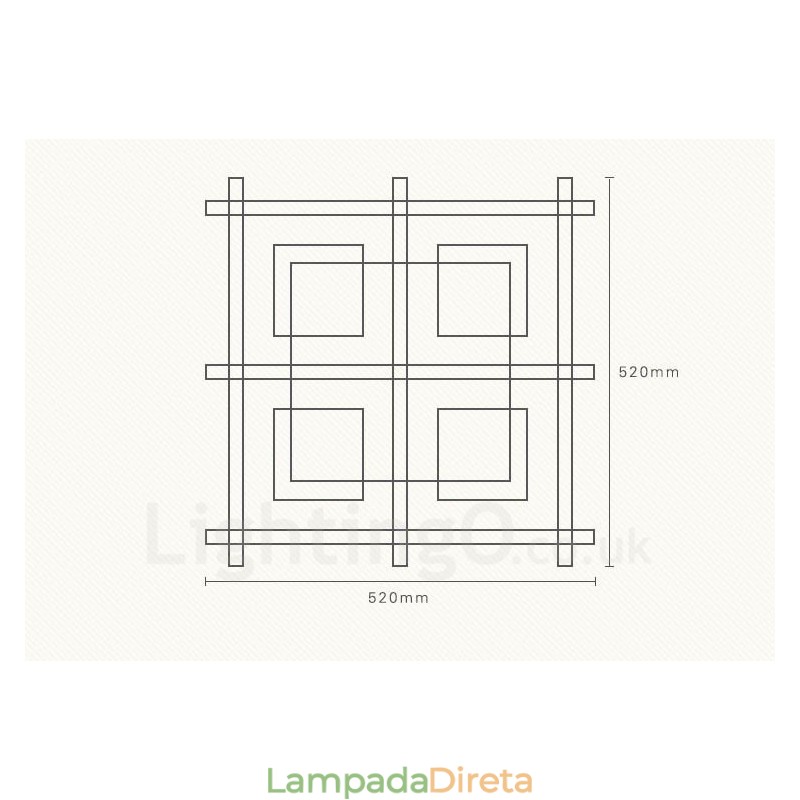 4 Luzes de teto embutidas contemporâneas modernas com cúpula de vidro