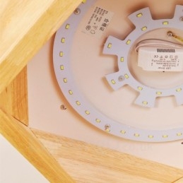 Luminárias de teto embutidas estilo nórdico contemporâneo moderno com cúpula de acrílico