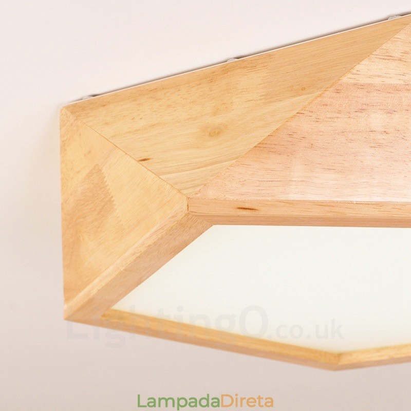 Luminárias de teto embutidas estilo nórdico contemporâneo moderno com cúpula de acrílico