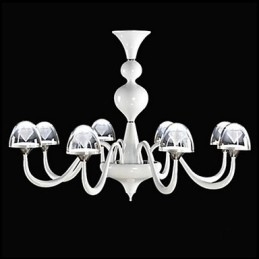 Pingente de cogumelo de cristal criativo minimalista moderno 8