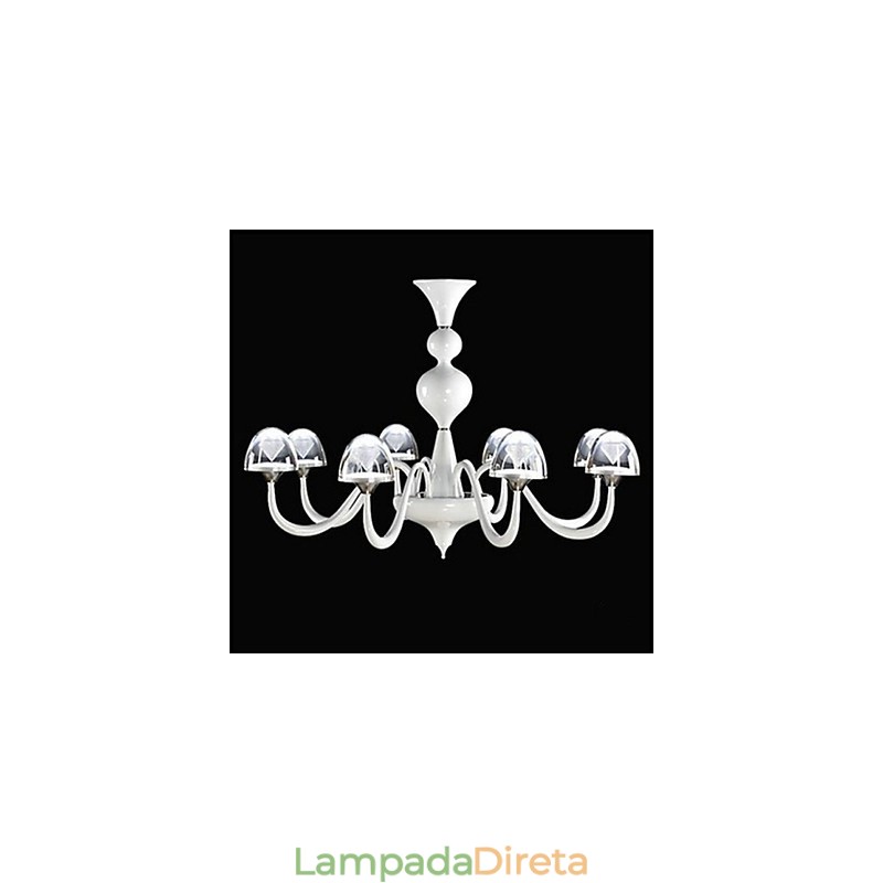 Pingente de cogumelo de cristal criativo minimalista moderno 8