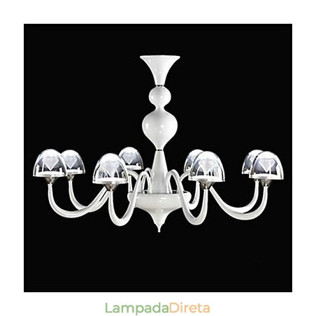 Pingente de cogumelo de cristal criativo minimalista moderno 8 Pingente de cogumelo de cristal criativo minimalista moderno 8
