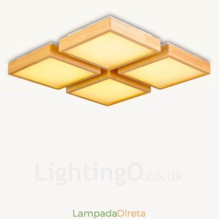 4 Luzes de teto embutidas estilo nórdico moderno contemporâneo com sombra de acrílico 4 Luzes de teto embutidas estilo nórdico moderno contemporâneo com sombra de acrílico
