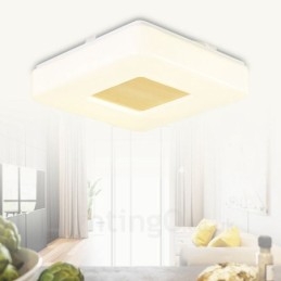 Luminárias de teto embutidas contemporâneas modernas com cúpula de acrílico