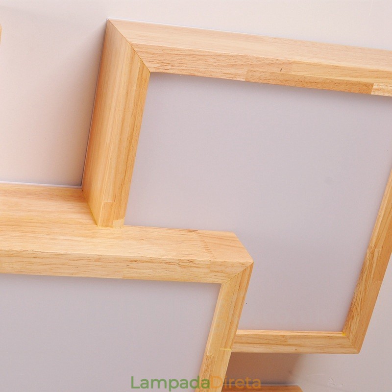 6Luzes de teto embutidas de estilo nórdico contemporâneo moderno com sombra de acrílico