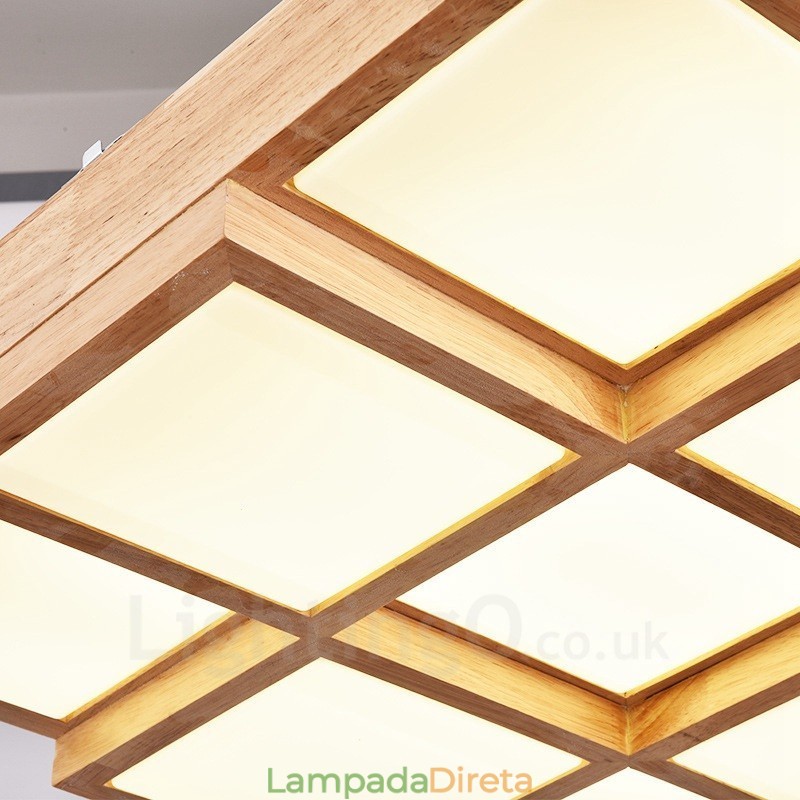 Luminárias de teto embutidas estilo nórdico contemporâneo moderno com cúpula de acrílico