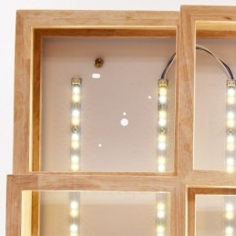 Luminárias de teto embutidas estilo nórdico contemporâneo moderno com cúpula de acrílico