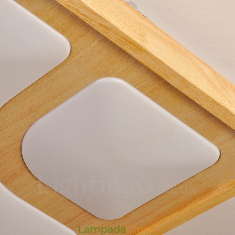 Luminárias de teto embutidas contemporâneas modernas com cúpula de acrílico