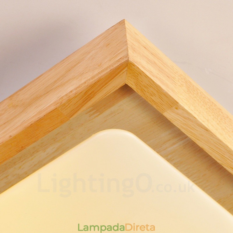 Luminárias de teto embutidas contemporâneas modernas com cúpula de acrílico