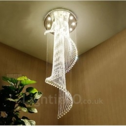 15 Luzes Modernas de Cristal Pendente de Teto Lustre Interno Luminárias Luminárias com Lâmpadas