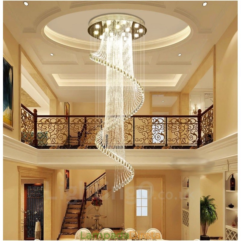 15 Luzes Modernas de Cristal Pendente de Teto Lustre Interno Luminárias Luminárias com Lâmpadas