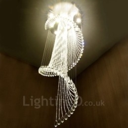 15 Luzes Modernas de Cristal Pendente de Teto Lustre Interno Luminárias Luminárias com Lâmpadas