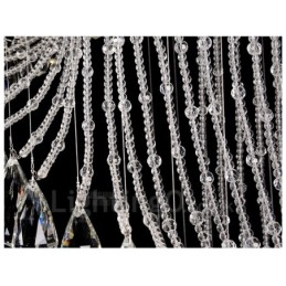15 Luzes Modernas de Cristal Pendente de Teto Lustre Interno Luminárias Luminárias com Lâmpadas