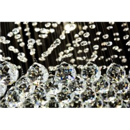 Luminária pendente de cristal moderna para teto, lustre interno, luminária de iluminação