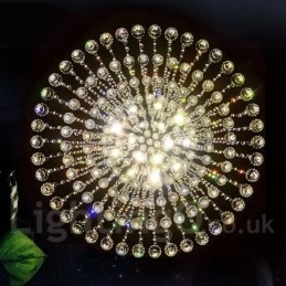 Luminária pendente de cristal moderna para teto, lustre interno, luminárias e acessórios