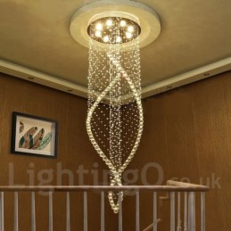 Extra grande moderno cristal teto pingente luz interior lustre iluminação lâmpadas luminárias
