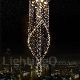 Extra grande moderno cristal teto pingente luz interior lustre iluminação lâmpadas luminárias