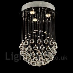 3 Luzes Modernas de Cristal Pendente de Teto Lustre Interno Luminárias Luminárias Luminárias