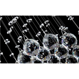 Comprimento extra 5 metros moderno cristal teto pingente luz interior lustre iluminação lâmpadas luminárias