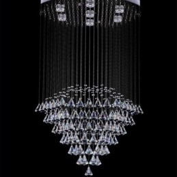 7 luzes modernas de cristal pingente de teto luz lustre interno lâmpadas de iluminação luminárias
