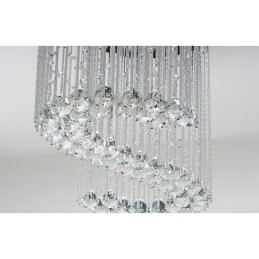 6 luzes modernas de cristal pingente de teto luz lustre interno iluminação lâmpadas luminárias