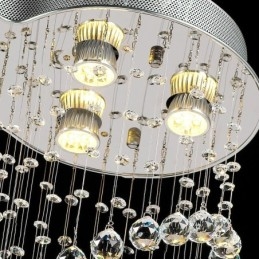 6 luzes modernas de cristal pingente de teto luz lustre interno iluminação lâmpadas luminárias