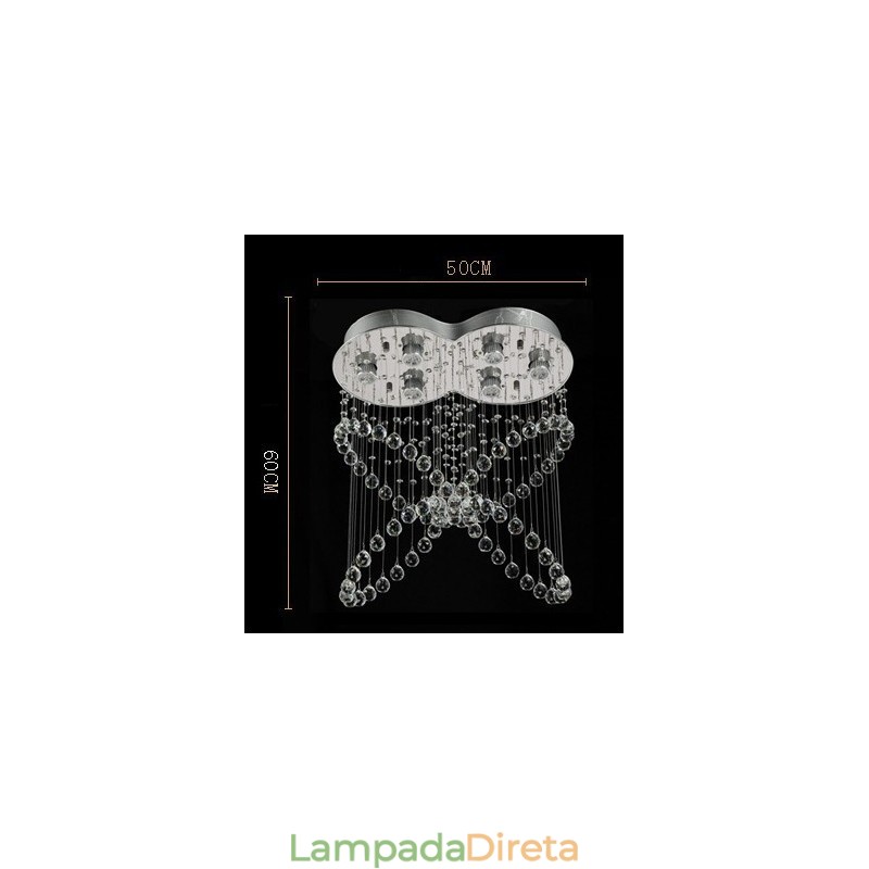 6 luzes modernas de cristal pingente de teto luz lustre interno iluminação lâmpadas luminárias