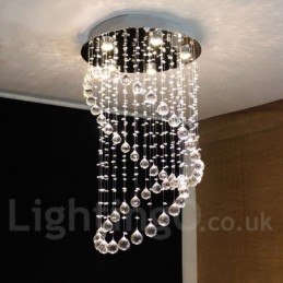 5 luzes modernas de cristal pingente de teto luz lustre interno iluminação lâmpadas luminárias